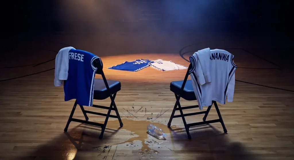 Maryland coach Brenda Frese confronts guard Oluchi Okananwa during NCAA tournament loss to North Carolina