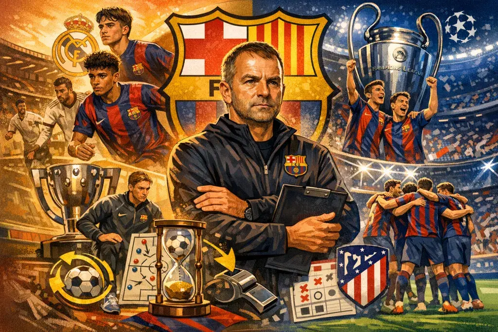 Flick Prioritizes Workload Management as Barcelona Extend Their Lead