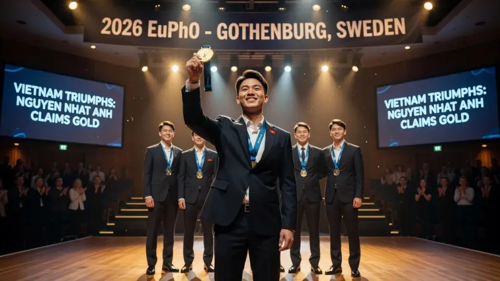 Nguyen Nhat Anh Claims Gold as Vietnam Shines at 2026 EuPhO