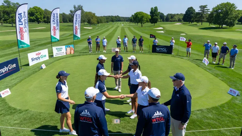 Motor City Golf Club Brings WTGL Energy to Michigan's Premier LPGA Event