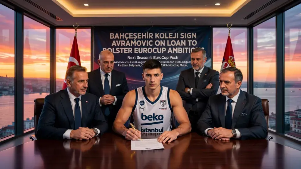 Bahcesehir Koleji Sign Avramovic on Loan to Bolster EuroCup Ambitions