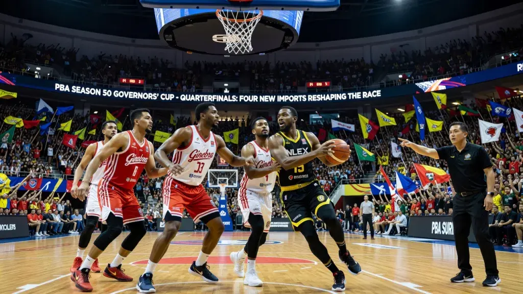 Four New Imports Set to Reshape PBA Governors' Cup Race